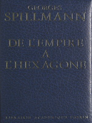 cover image of De l'Empire à l'hexagone